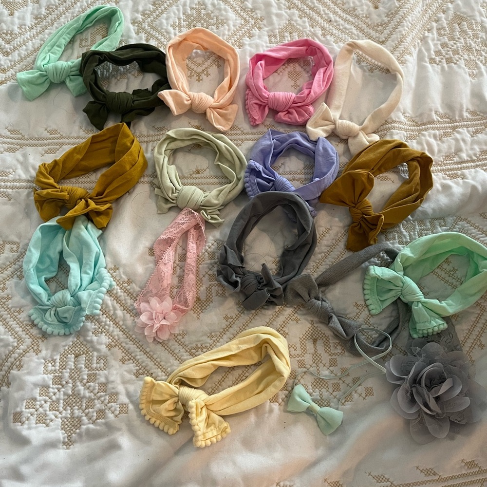 Baby bow bundle